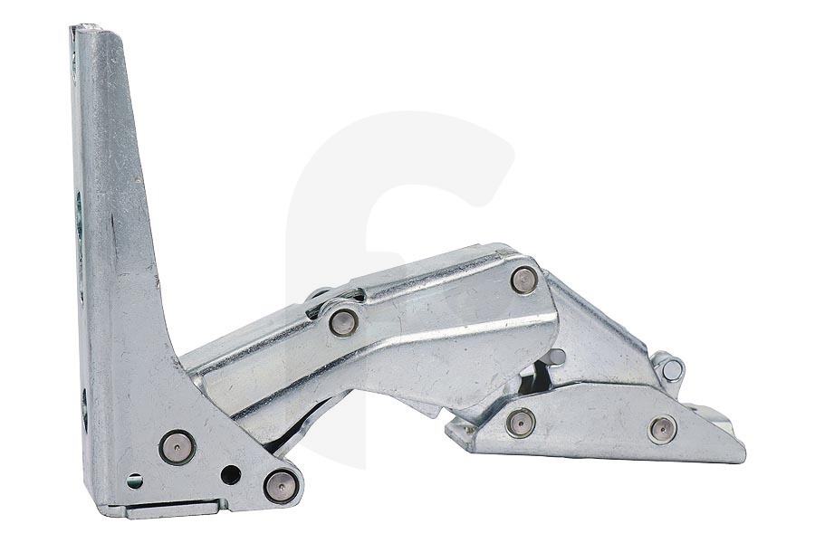 Bisagra (Metálica, inferior derecha, superior izquierda) para Zanussi y otros frigorífico 2211201039