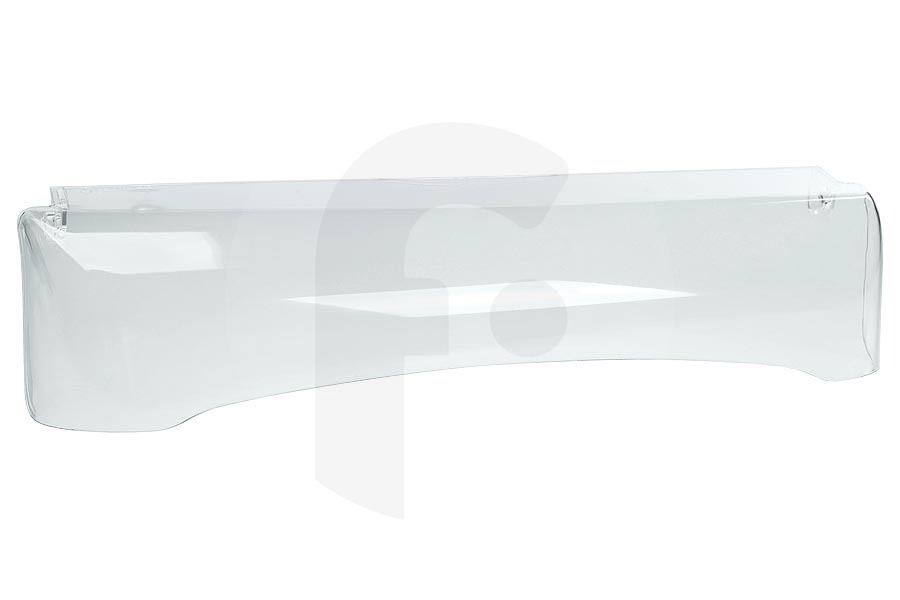 Saba 2244092215 Frigorífico Tapa de plato de mantequilla frigorífico para, entre otros, Zanussi, AEG 437 x 99 mm transparente apto para entre otros ZRT23105, FI2211, ZRG15805