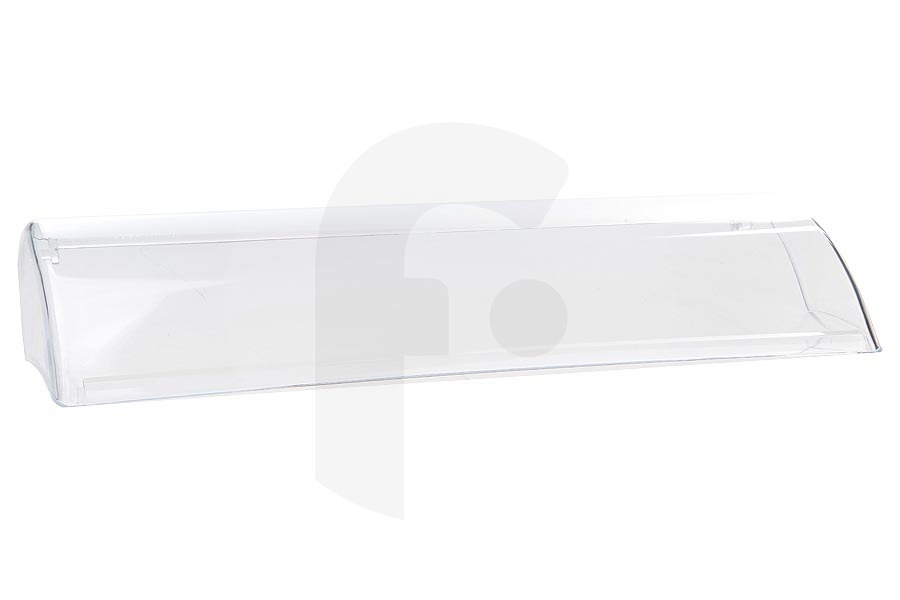 Brandt 2244097032 Frigorífico Tapa de plato de mantequilla frigorífico para, entre otros, Electrolux, Zanussi 439 x 152 x 58 mm transparente apto para entre otros ZU9144, ZI9225A, ZI9321T