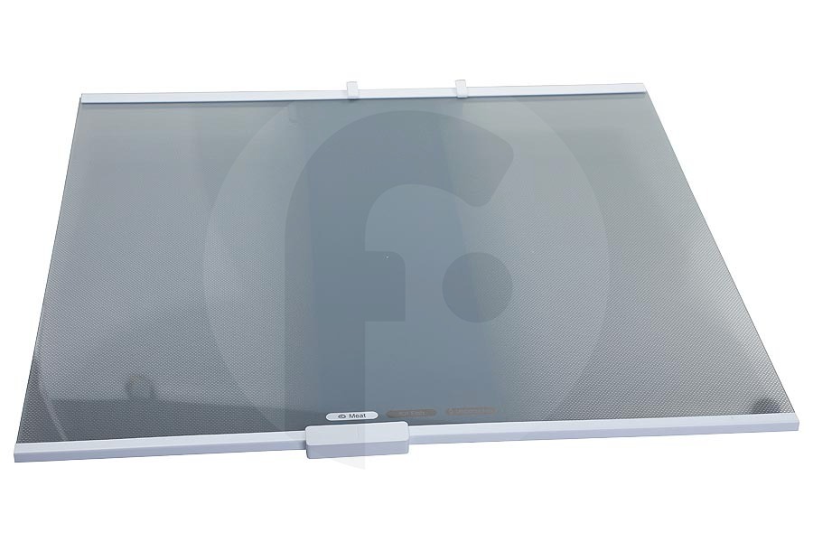 LG Frigorífico LG placa de vidrio (estante) completa incl. perfiles (bordes) frigorífico y congelador combinado AHT74894110 adecuado para entre otros GWB459NLGF, GWB509NQNF, GBP62DSNCC1