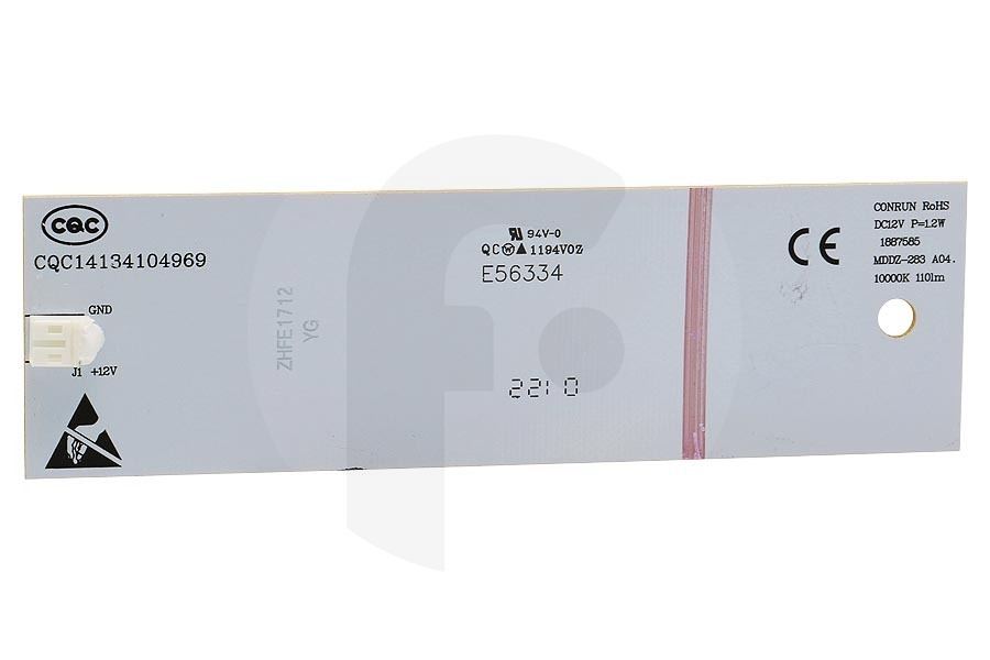 DeLonghi Frigorífico Bombilla Hisense HK1887585 Nevera apto para entre otros RB372N4AC2, NRK6181PW4, KCV286WZWA