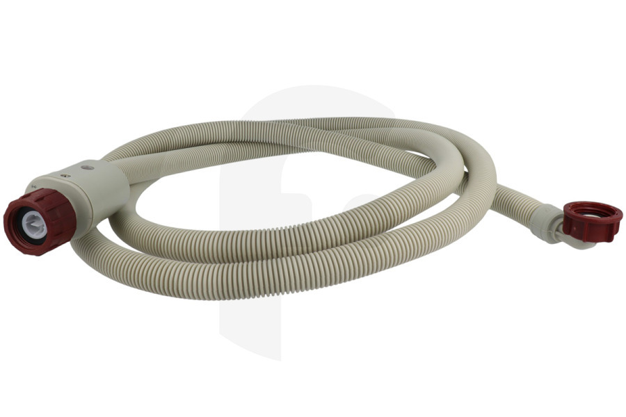 AEG Lavadora Tubo flexible/manguera (Suministro 2.5 metros, con válvula de seguridad) lavadora E2WIS250A 9029793412 adecuado para entre otros R / H, 90 grados, 60 Bar
