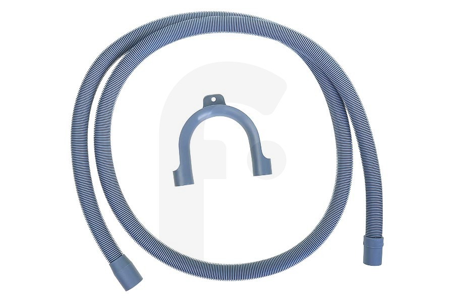 AEG Lavadora Manguera de drenaje universal completo con curva 2 metros lavadora 10006268