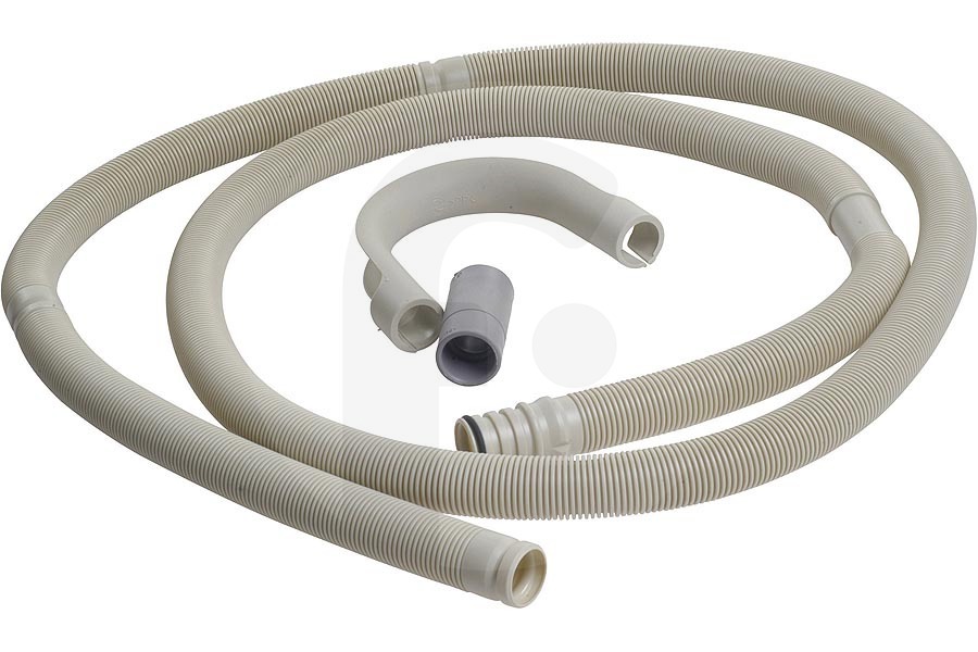 Bauknecht Lavavajillas Tubo de evacuación universal recto/recto 2,2m para Bauknecht y otros lavavajillas, lavadora 481253028737 adecuado para entre otros GSF3166, WA8390, ADG9340