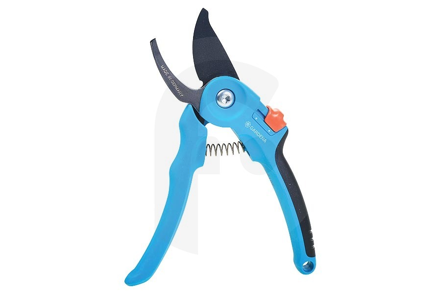 Gardena 4066407022331 Gardena Classic tijeras azul 8854-20 apto para entre otros Flores, maderas jóvenes y brotes frescos.