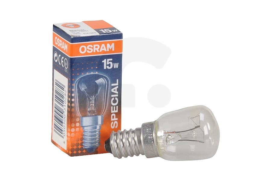 Bombilla T26/57 frigorífico y horno.