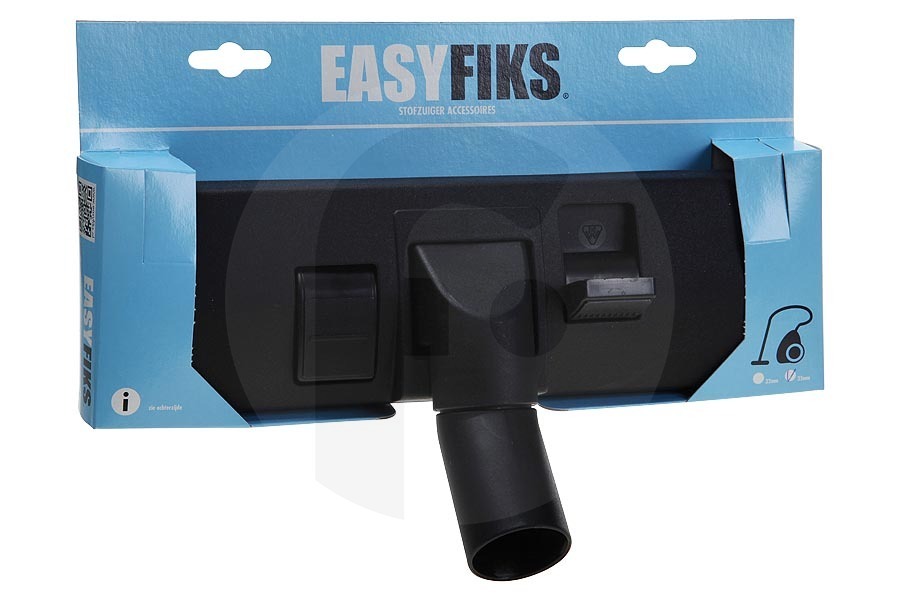 Easyfiks Aspiradora Easyfiks boquilla de aspiración combinada (cepillo combinado) con 2 botones ø 35 mm aspiradora 240030