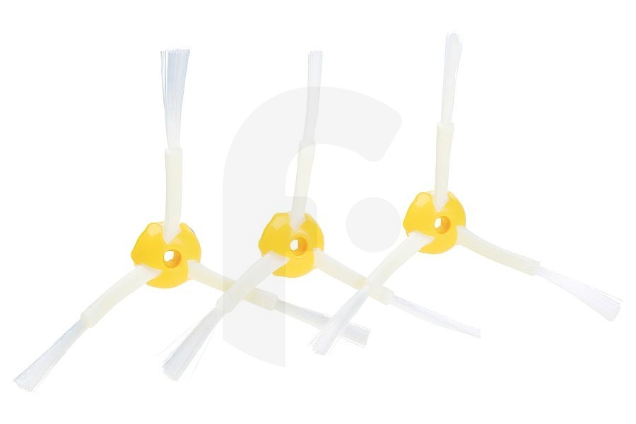 Alternatief 0047128 Aspiradora iRobot Roomba cepillos laterales, 3 piezas robot aspirador 10IR03, 10-IR-03 adecuado para entre otros Roomba serie 500