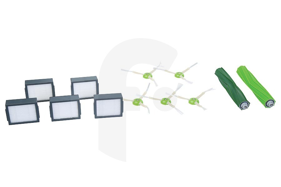 Alternatief Aspiradora iRobot Roomba set de repuesto con cepillos y filtros entre otras cosas robot aspirador S0822 adecuado para entre otros Roomba series E5, E6, E7 e i5 i7