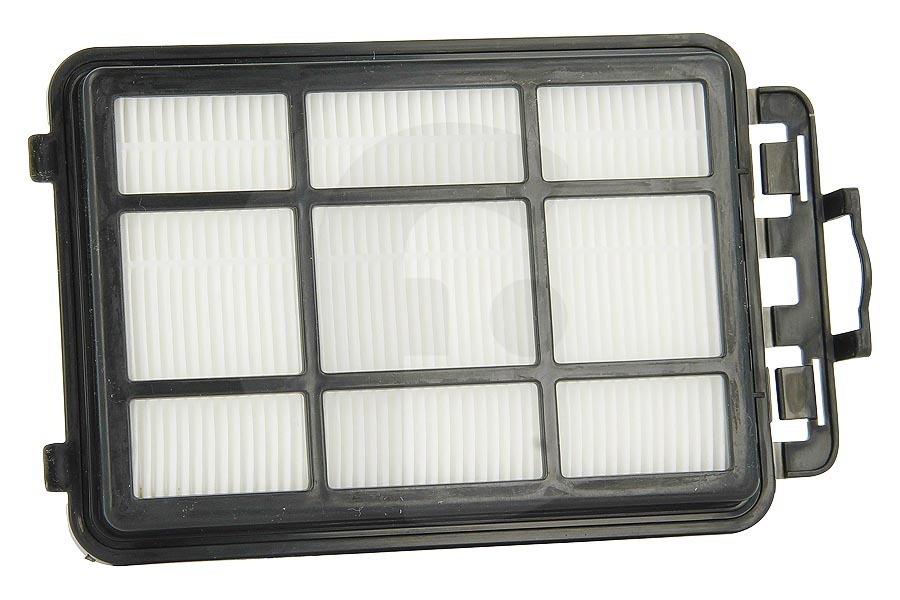 AEG Microfiltro (filtro, filtro de escape) en el soporte para AEG, Electrolux y otros aspirador 4055398137 apto para entre otros EEG42CB, VX41CBP, ZAN4100IW