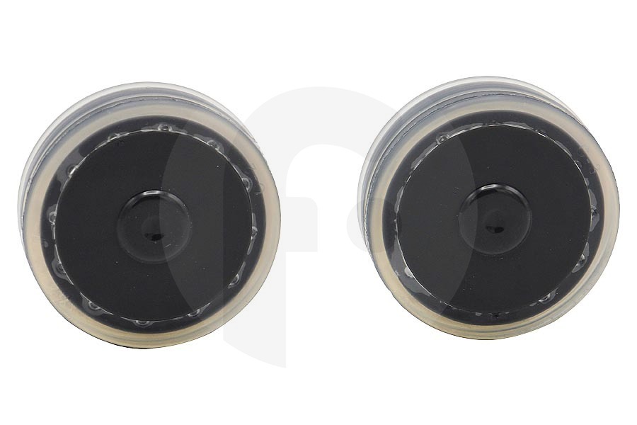 AEG Aspiradora Rueda trasera grande del cepillo de aspiración 2 piezas para AEG, Electrolux y otros aspiradora inalámbrica 4055478525 adecuado para entre otros AG3013, CX735WR, ZB3212