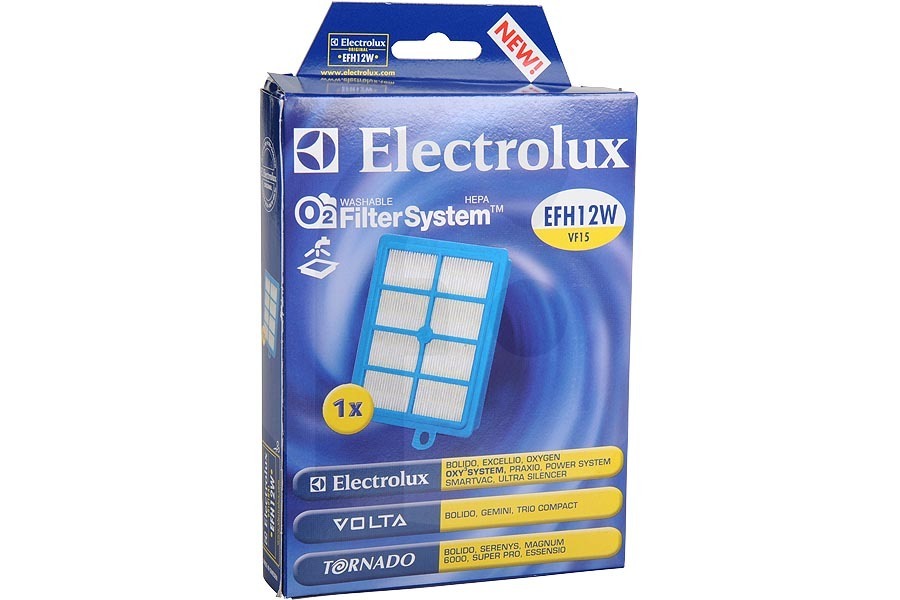 AEG Aspiradora Filtro (lavable Hygiene) aspiradora EFH12W 9001951194 apto para entre otros Clario-Excellio-Oxígeno