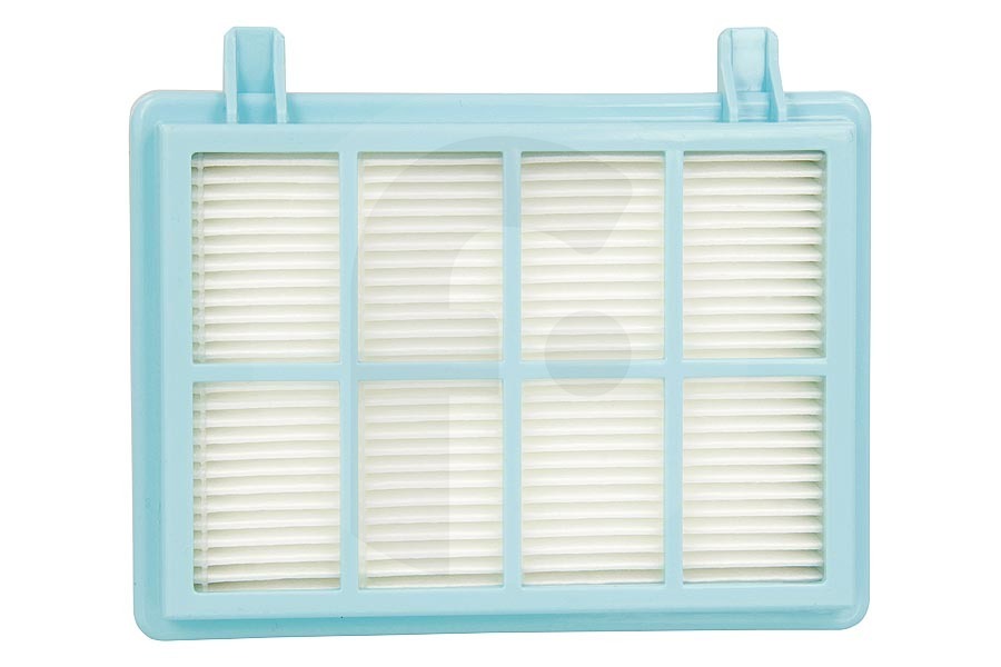 Philips FC8010/01 HEPA filtro (alergia) H11 para, entre otros, Philips PowerPro Active, Compact, City lavable celeste aspiradora FC8010 adecuado para entre otros PowerPro Active, Compact, City
