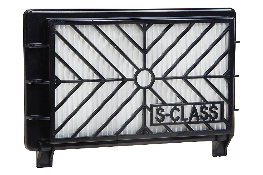 Philips Easyfiks filtro hepa (filtro antialérgico) con marco (soporte) negro aspiradora 432200039090 adecuado para entre otros Serie Vision Mobilo
