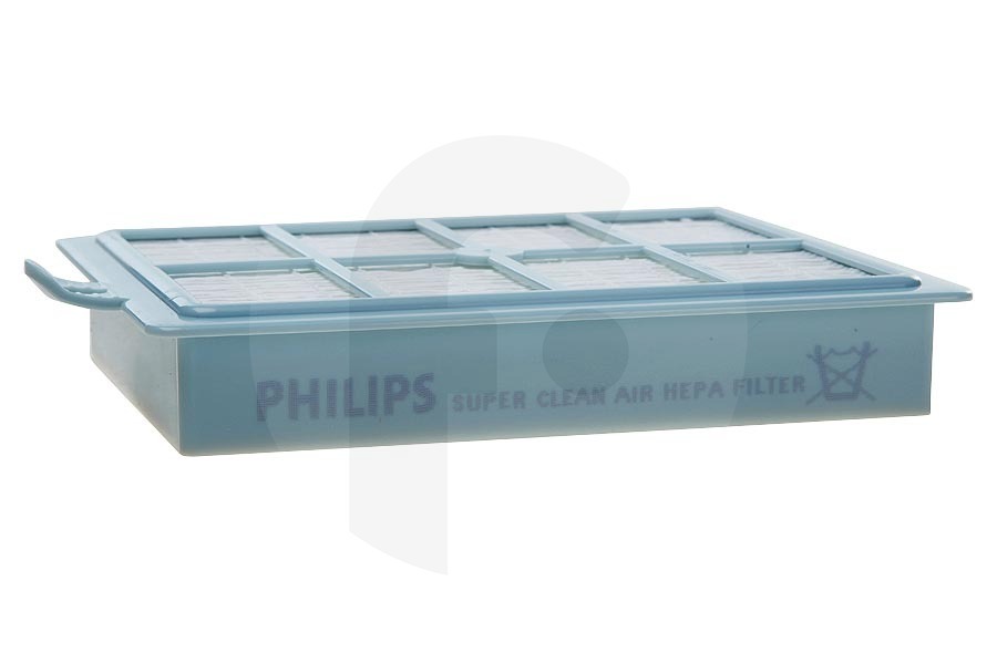Philips Aspiradora Philips filtro hepa (antialérgico) tipo 12 filtro de escape azul aspiradora FC8031/00