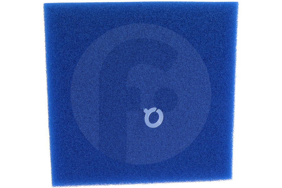Philips Philips filtro de espuma (filtro de motor, filtro) azul 133x133x20mm aspiradora 432200494471 adecuado para entre otros FC9331, FC9332, FC9333, FC9334