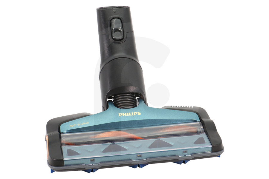 Philips Aspiradora Philips turbo cepillo (boquilla turbo, cepillo eléctrico) Deep Opal aspiradora inalámbrica 300004332921, CP1438/01, CP143801 adecuado para entre otros SpeedProMax XC8147 / 01, XC8149 / 01, XC8149 / 81