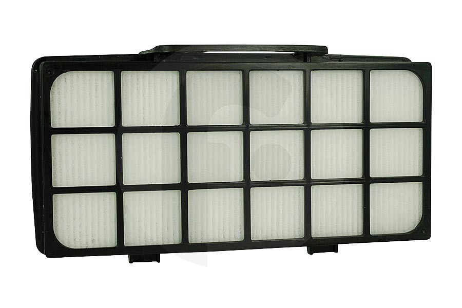 Rowenta Aspiradora Filtro hepa (filtro antialérgico) con marco (soporte) negro para Rowenta y otros aspiradora ZR920101 apto para entre otros RO3953EA, RO3715EA, MO3711PA