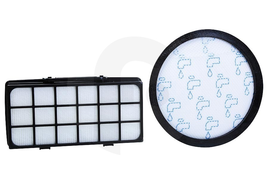 Rowenta Set de filtros Silence Force Cyclonic 4AAAA con filtro de motor y microfiltro para Rowenta y otros aspiradora ZR903701 apto para entre otros Silence Force Cyclonic 4A