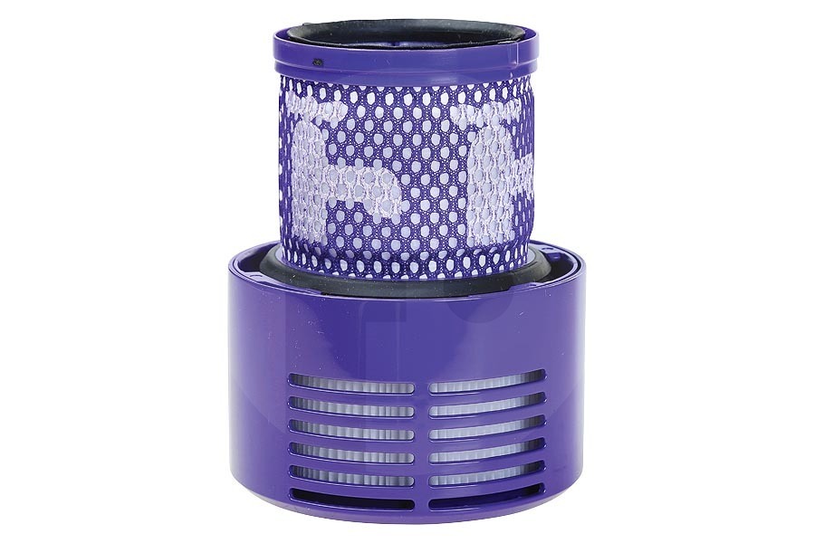Dyson Dyson Big Filter Aspiradora Filtro grande (cartucho, filtro de escape) V10 / SV12 lavable aspiradora 96908201, 969082-01 adecuado para entre otros SV12 Absoluto, Fluffy, Multi Clean