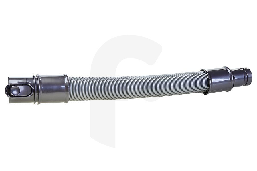 Dyson Aspiradora Manguera de extensión (manguera de aspiradora, manguera) para Dyson para accesorios con pieza de conexión (prensaestopas) extensible gris aspiradora 91270001, 912700-01 adecuado para entre otros DC24, DC30, DC31, DC34