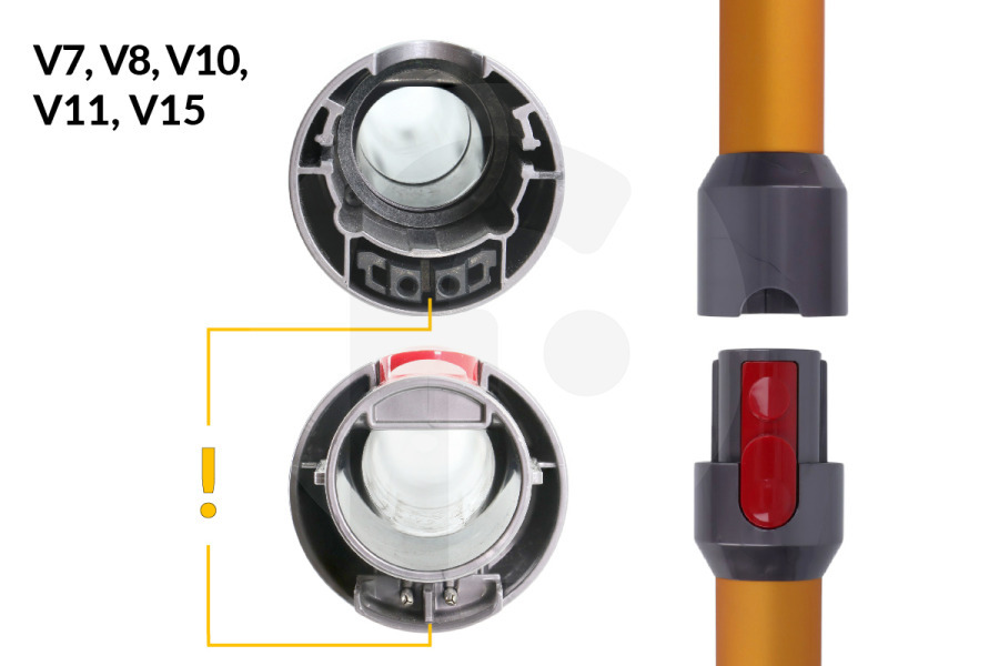 Dyson Aspiradora Dyson tubo de aspiradora (varilla) aspiradora inalámbrica 96747708, 967477-08