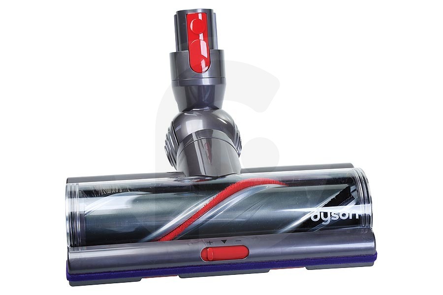 Dyson Dyson Torque NK cepillo turbo (boquilla turbo, cepillo eléctrico, boquilla motorizada) gris rojo para aspiradora de mano / aspiradora inalámbrica 97010005, 970100-05 adecuado para entre otros SV14