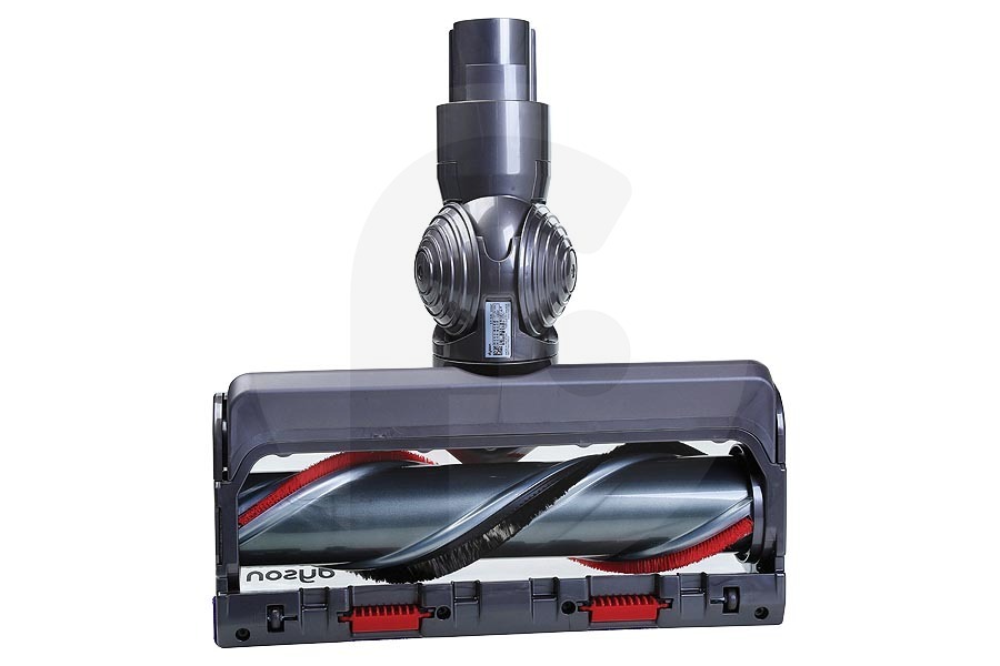 Dyson Aspiradora Dyson Torque NK cepillo turbo (boquilla turbo, cepillo eléctrico, boquilla motorizada) gris rojo para aspiradora de mano / aspiradora inalámbrica 97010005, 970100-05