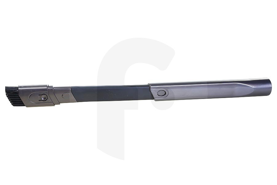 Dyson Aspiradora Flexi Crevice boquilla para ranuras (boquilla para grietas, herramienta para ranuras, boquilla para hendiduras) flexible extensible gris para Dyson aspiradora 91763301, 917633-01