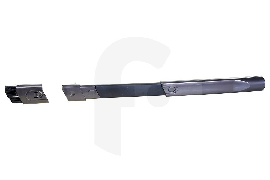 Dyson Aspiradora Flexi Crevice boquilla para ranuras (boquilla para grietas, herramienta para ranuras, boquilla para hendiduras) flexible extensible gris para Dyson aspiradora 91763301, 917633-01