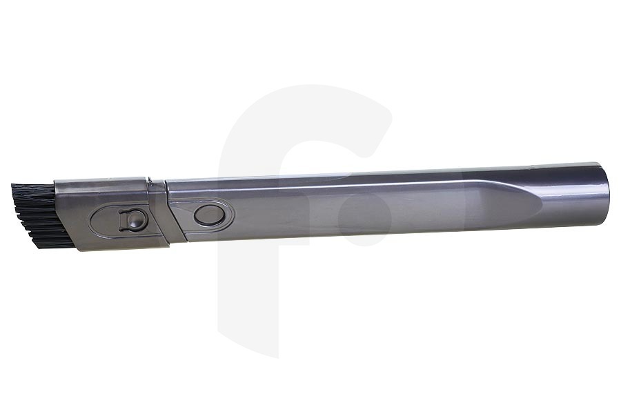 Dyson Aspiradora Flexi Crevice boquilla para ranuras (boquilla para grietas, herramienta para ranuras, boquilla para hendiduras) flexible extensible gris para Dyson aspiradora 91763301, 917633-01 adecuado para entre otros Detrás del radiador