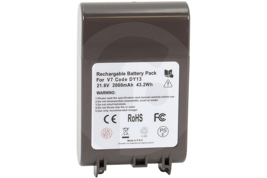 Dyson Aspiradora Aspiradora Batería Alternativa 96867002 adecuado para entre otros SV11 Absoluto, SV11 Animal