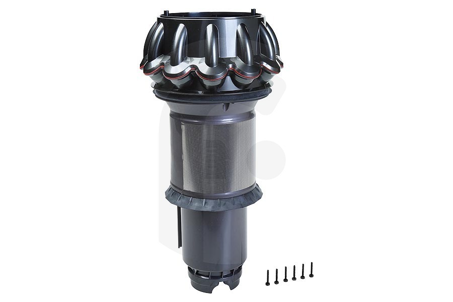 Dyson Aspiradora Dyson ciclón (filtro de metal) parte superior en el contenedor de polvo (depósito) aspiradora inalámbrica 97015101, 970151-01 adecuado para entre otros SV14 Absoluto, Animal +, Total clean