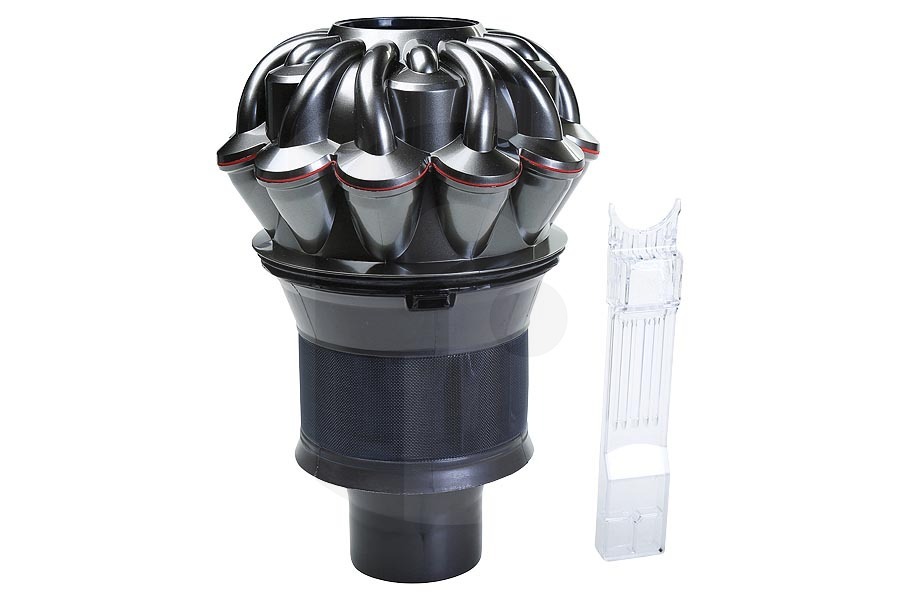 Dyson Aspiradora Dyson ciclón (filtro de metal) parte superior en el contenedor de polvo (depósito) aspiradora inalámbrica 96587802, 965878-02 adecuado para entre otros Gatillo DC61, DC62 Euro