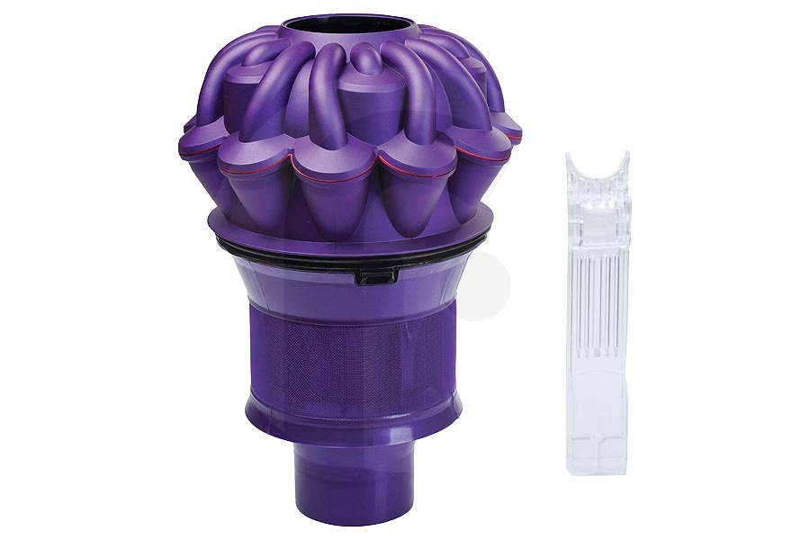 Dyson Aspiradora Dyson ciclón (filtro de metal) parte superior en el contenedor de polvo (depósito) aspiradora inalámbrica 96587804, 965878-04 adecuado para entre otros SV03 Animal Pro, arriba