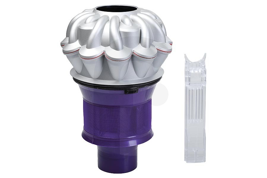 Dyson Aspiradora Dyson ciclón (filtro de metal) parte superior en el contenedor de polvo (depósito) aspiradora inalámbrica 96587806, 965878-06 adecuado para entre otros SV03 de varios pisos, DC62 Pro