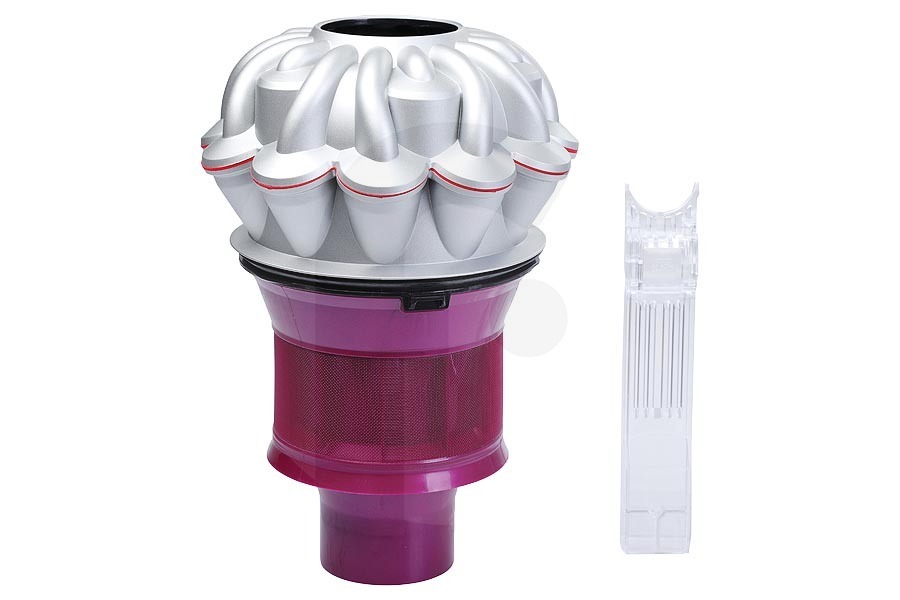 Dyson Aspiradora Dyson ciclón (filtro de metal) parte superior en el contenedor de polvo (depósito) aspiradora inalámbrica 96587821, 965878-21 adecuado para entre otros DC62 Animal Pro