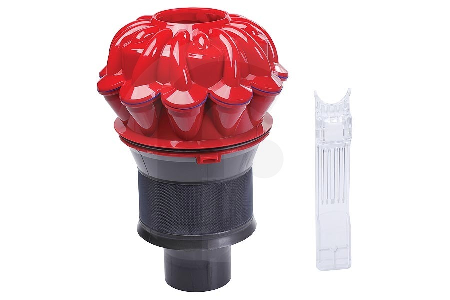 Dyson Aspiradora Dyson ciclón (filtro de metal) parte superior en el contenedor de polvo (depósito) aspiradora inalámbrica 96587822, 965878-22 adecuado para entre otros SV03 Slim Extra