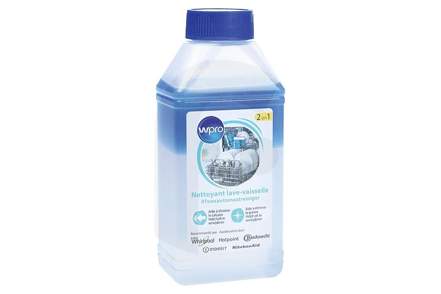 Bauknecht Lavavajillas Wpro 2/1 limpiador para lavavajillas 484000008844 adecuado para entre otros 2 en 1 Lavavajillas