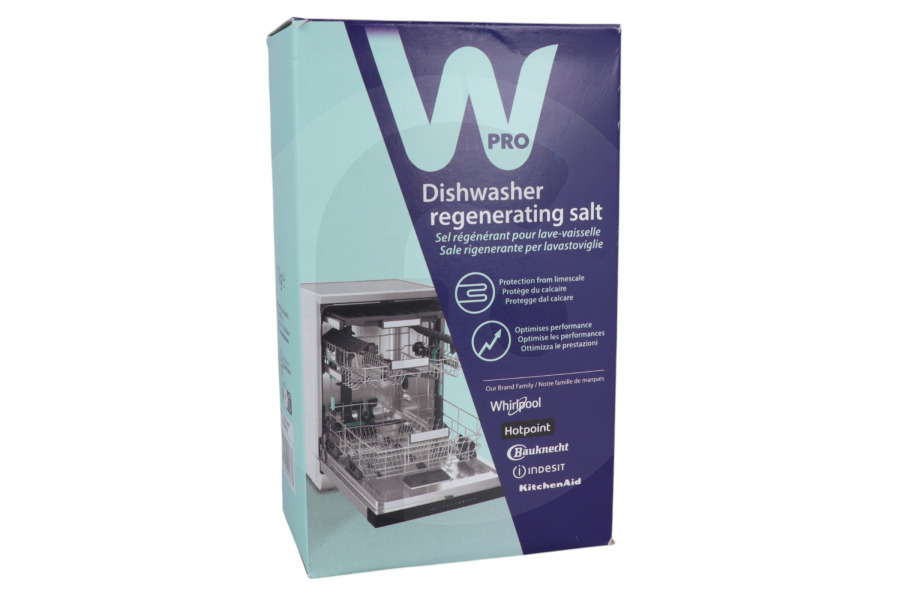 Balay WPRO sal de regeneración 1kg para lavavajillas 484000008555, DWS115 adecuado para entre otros WPRO