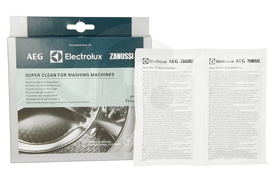AEG 9029804474 Lavadora Descalcificador/desincrustante (Lavadoras y lavavajillas) M3GCP200 adecuado para entre otros Lavadora