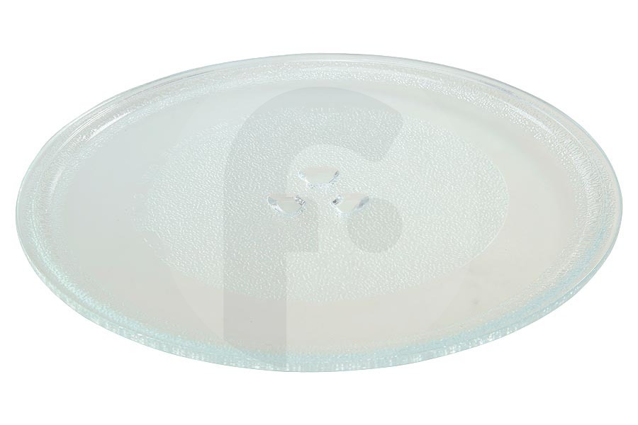 Universeel Microondas Plato giratorio universal (plato, plato de vidrio) 25,5cm microonda 75UN04 apto para entre otros 3 muescas para conducir