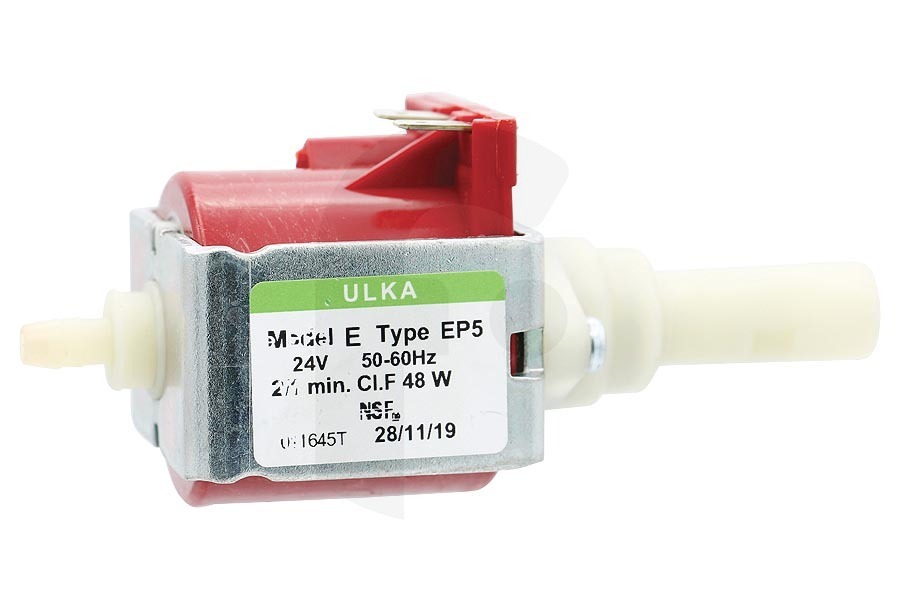 Indesit Cafetera Bomba universal (bomba de agua) 24V 48W Ulka EP5 cafetera apto para entre otros ULKA EP5, DeLonghi, Whirlpool