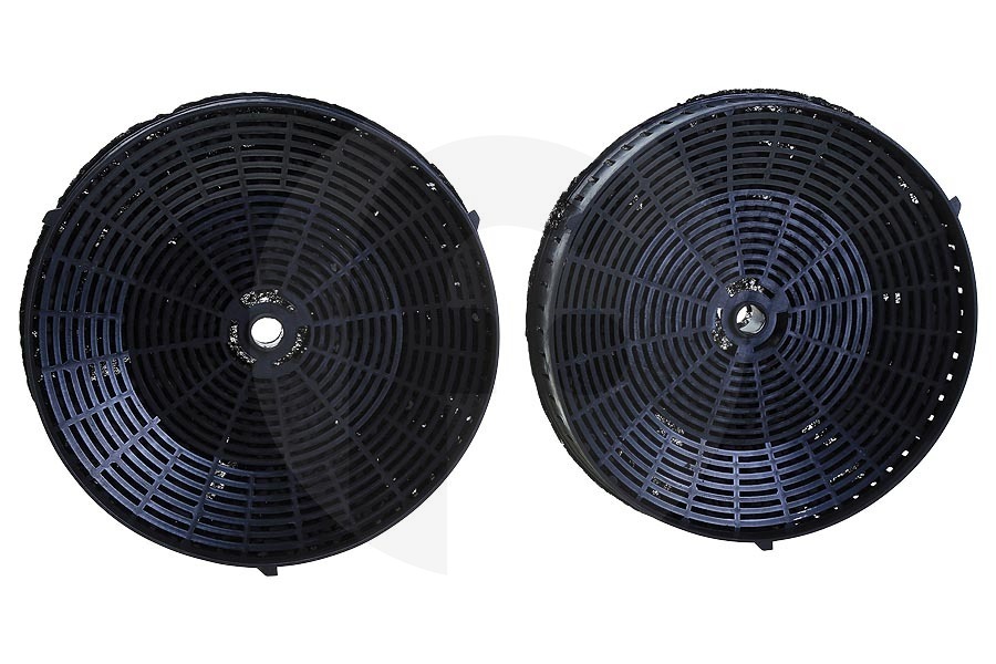 Beko Campana extractora Filtro de carbón tipo 57 redondo 2 piezas para AEG, Electrolux y otros campana extractora 4055171138 apto para entre otros X56263, DE6261, ADX6300