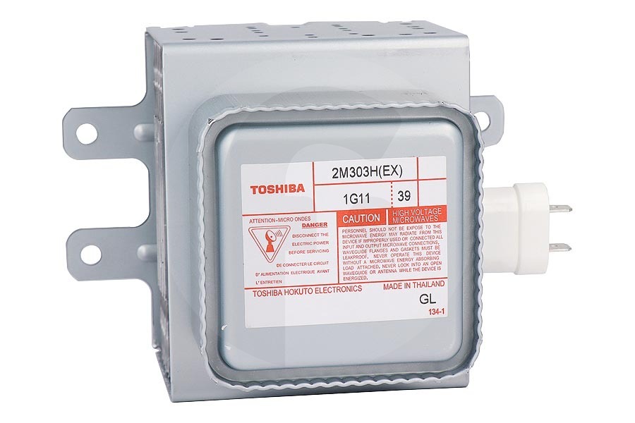 Electrolux Unidad de microondas (tubo de magnetrón de microondas) 2M303H (EX) para AEG, Electrolux y otros microondas combinado 5550304009 apto para entre otros KM5840310M, KM8403021M, EVY7800AAX