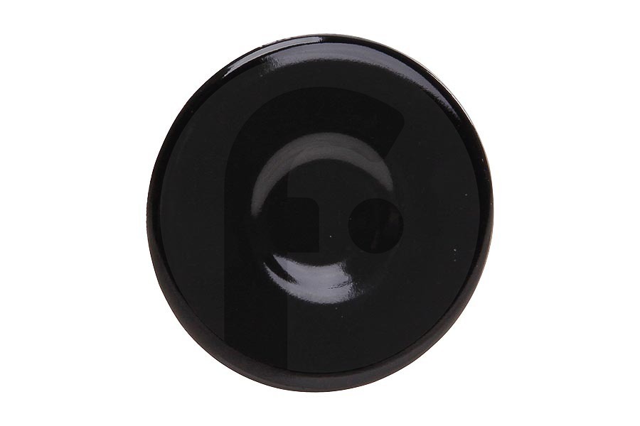 Hotpoint-ariston 257565, C00257565 Cocina & Encimera Tapa de quemador (Negro 45mm fuego lento) fogón C00257565, 257565 adecuado para entre otros K3G52S, KD3G11, K3G2