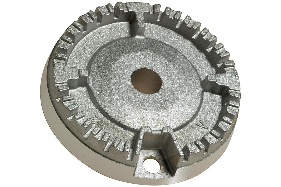 Hotpoint-ariston 52929, C00052929 Cocina & Encimera Base de quemador (7 cm color cromado) C00052929, 52929 adecuado para entre otros XC95MGI