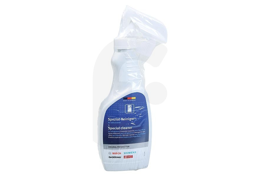 Constructa Frigorífico Limpiador (agente limpiador) 500 ml para Bosch, Siemens y otros frigorífico 312476, 00312476 adecuado para entre otros Refrigeradores