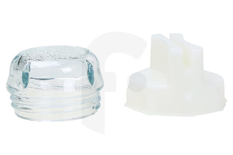Alternatief Horno Vidrio (vidrio de cubierta) de la lámpara para, entre otros, Bosch, Siemens horno 647309, 00647309 apto para entre otros HE40544, HB330550