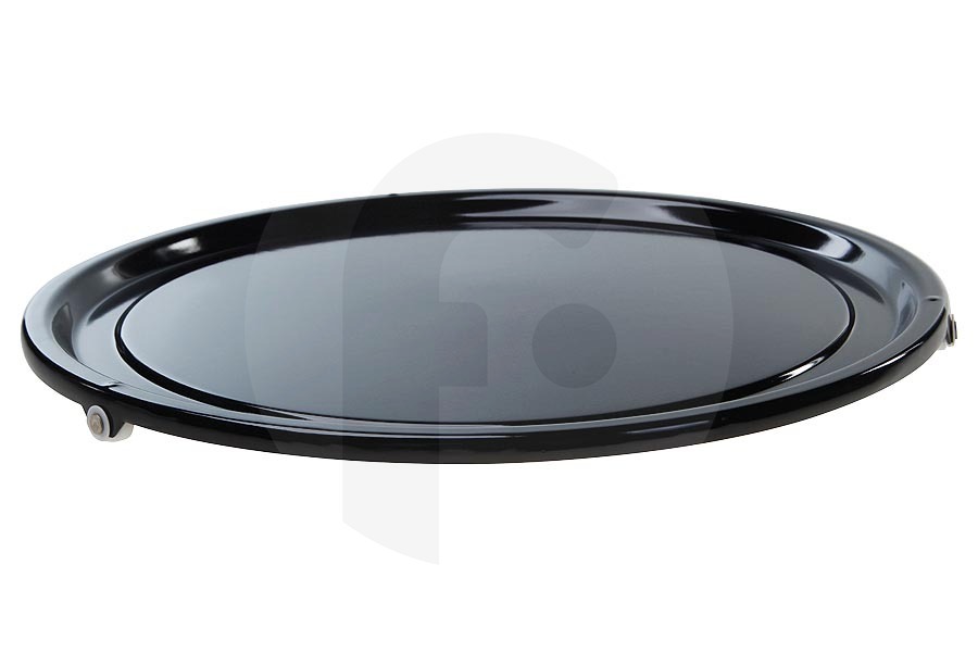 Atag Microondas Plato giratorio esmaltado ø 363mm incl. ruedas para Atag y otros microondas combinado 28007 apto para entre otros MAG495RVS, T2144RVS, CM244RVS, CM644TI, MAC214GLS